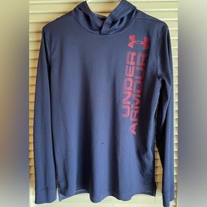 YXL unisex Under Armour lightweight pullover hoodie